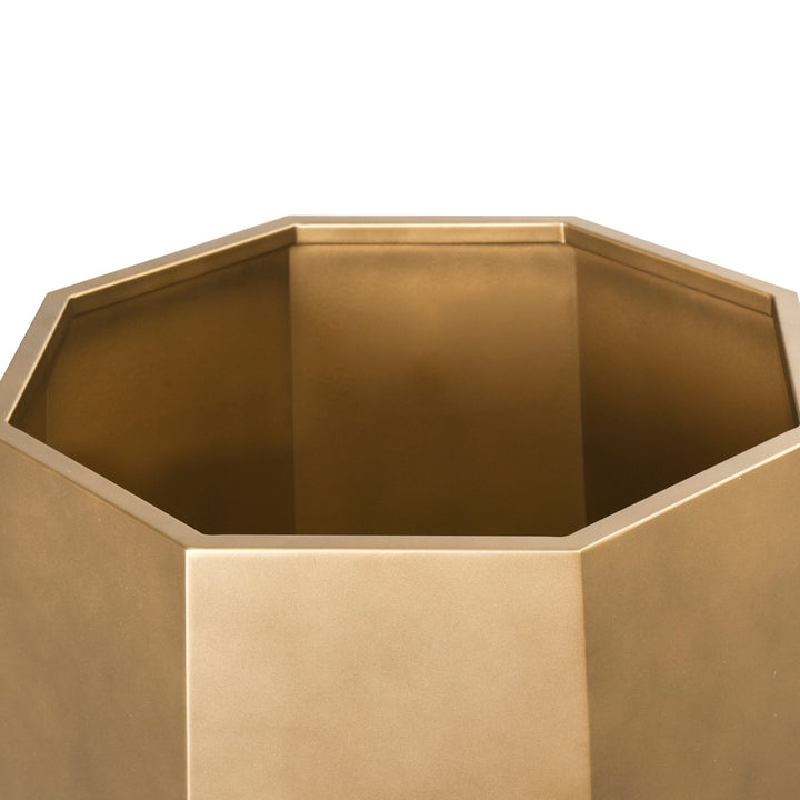 Axis Planter - Bronze Gold