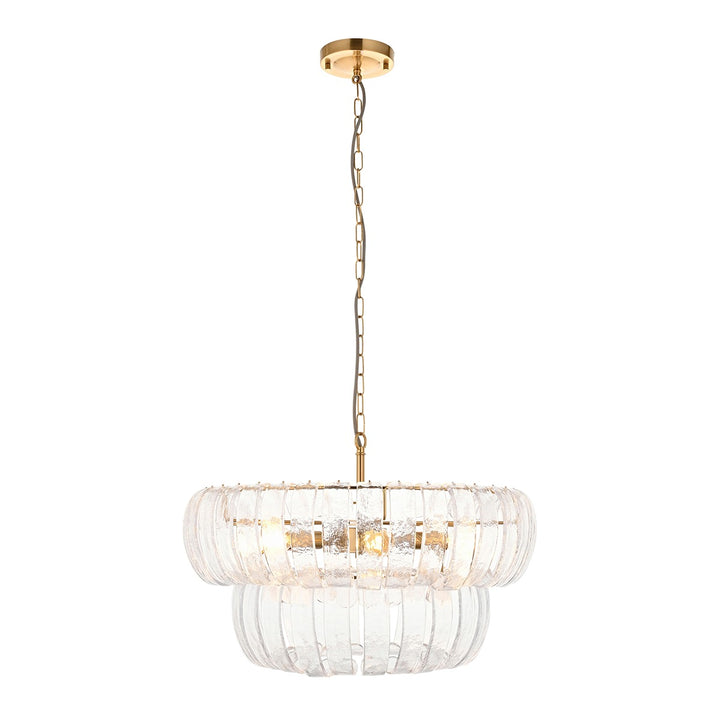 Montrose 6 Pendant Light - Brushed Aged Brass