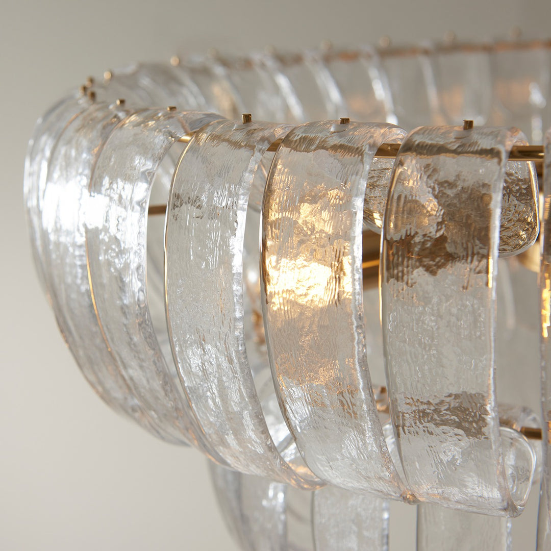 Montrose 6 Pendant Light - Brushed Aged Brass