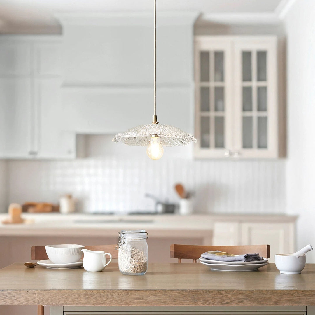 Orchid 1 Pendant Light Clear glass - Clear