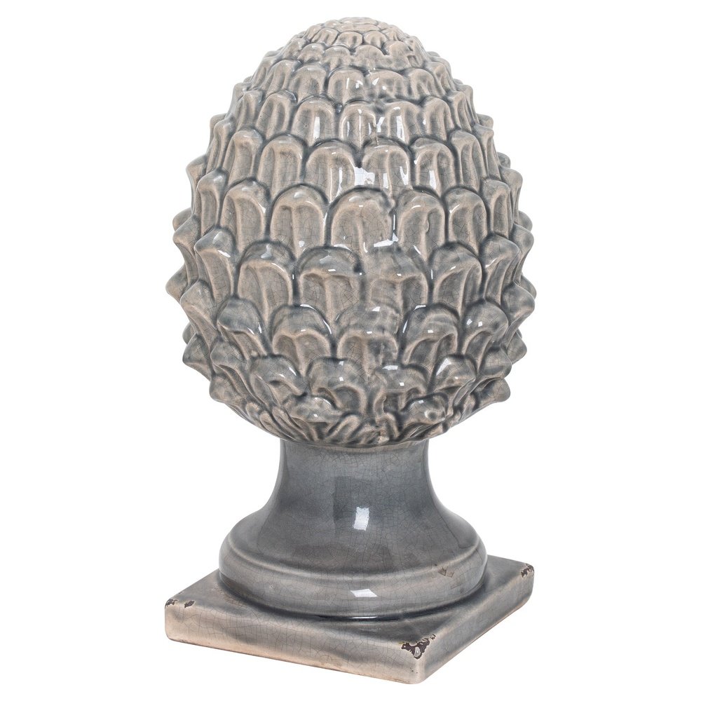 Hill Interiors Garda Decorative Acorn in Grey