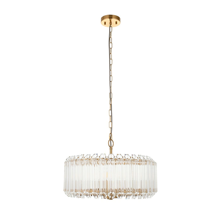 Valentina 5 Pendant Light - Brushed Aged Brass