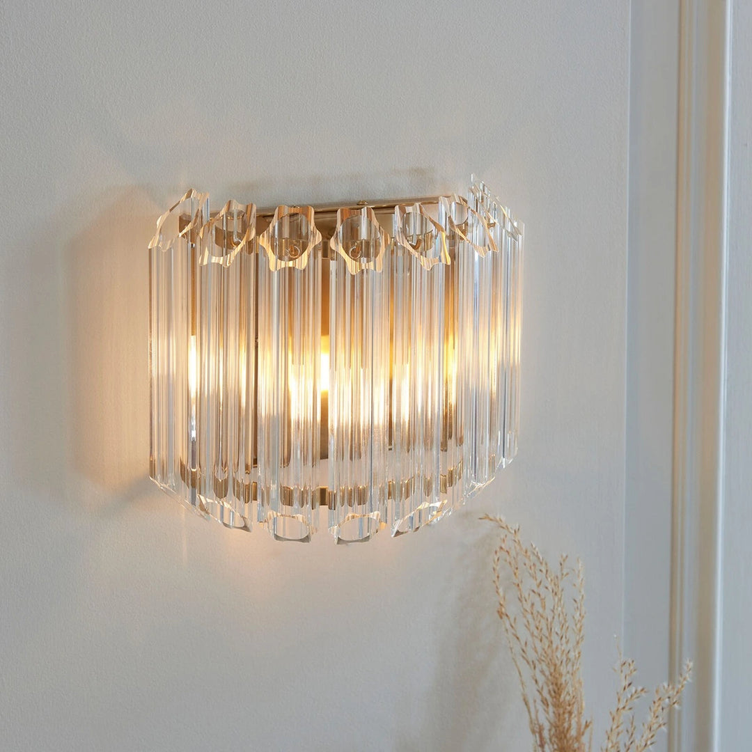 Valentina Wall Light - Brushed Aged Brass
