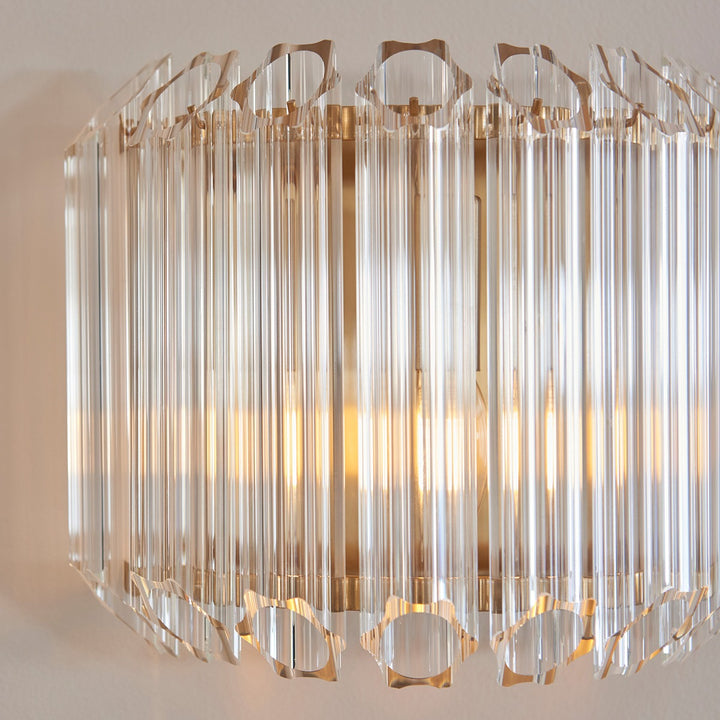 Valentina Wall Light - Brushed Aged Brass