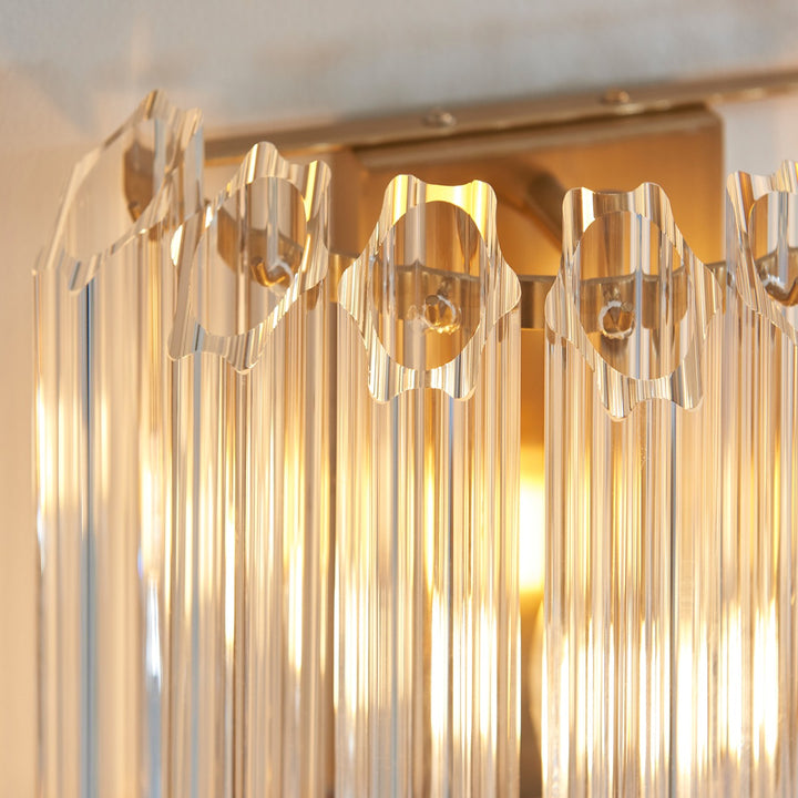 Valentina Wall Light - Brushed Aged Brass
