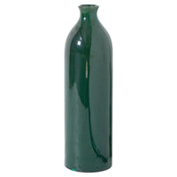 Hill Interiors Garda Glazed Gisela Vase in Emerald