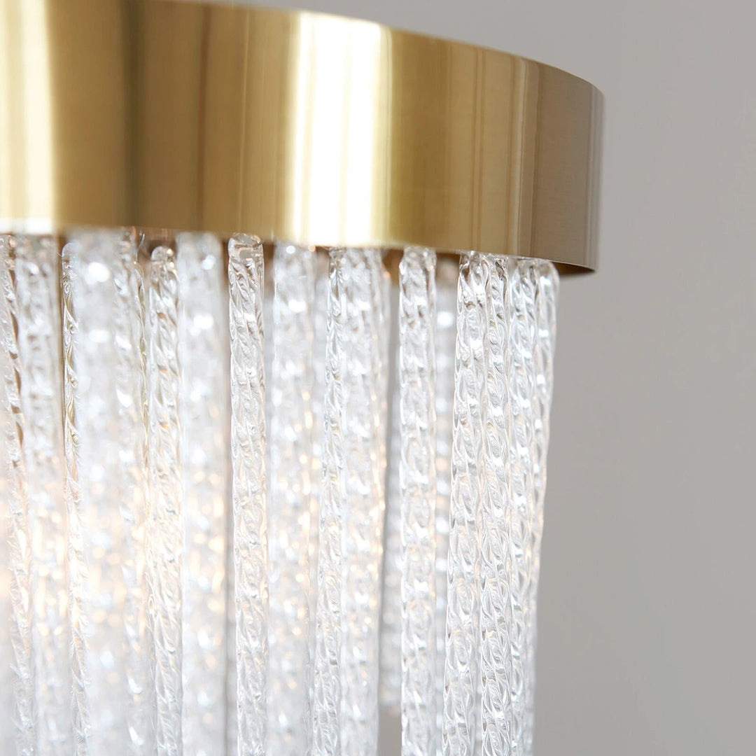 Anistoria 5 Pendant Light - Brushed Aged Brass