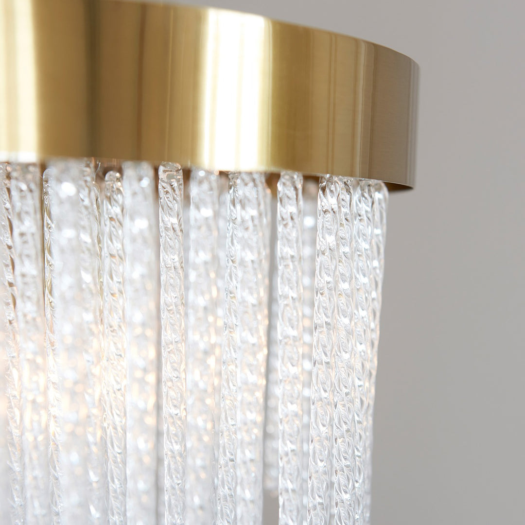 Anistoria 5 Pendant Light - Brushed Aged Brass