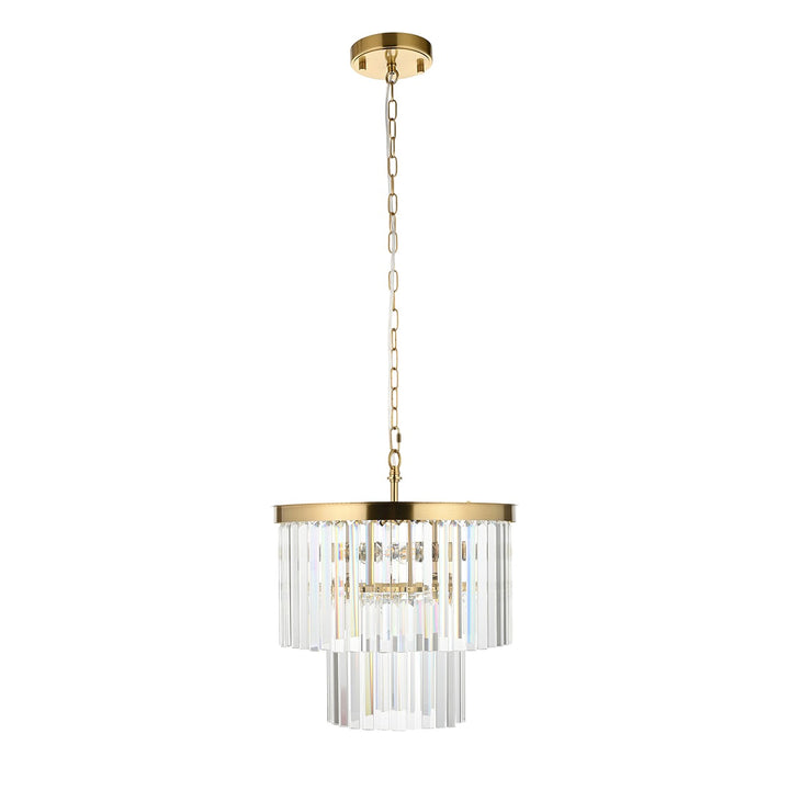 Conaston 4 Pendant Light - Brushed Aged Brass