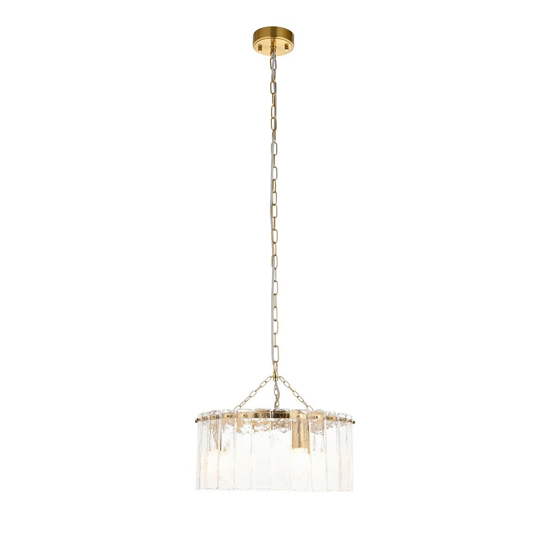 Karine 3 Pendant Light - Brushed Aged Brass