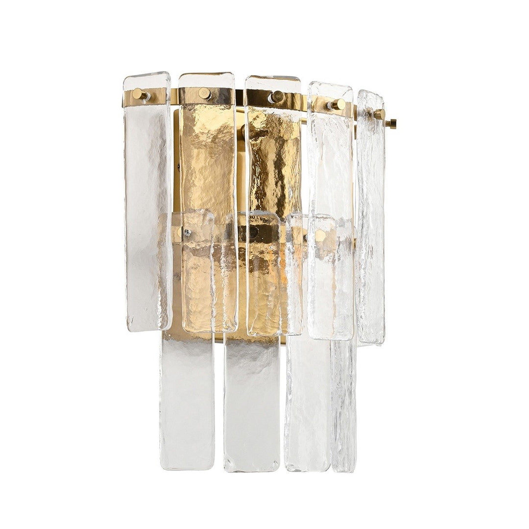 Karine Wall Light - Brushed Aged Brass