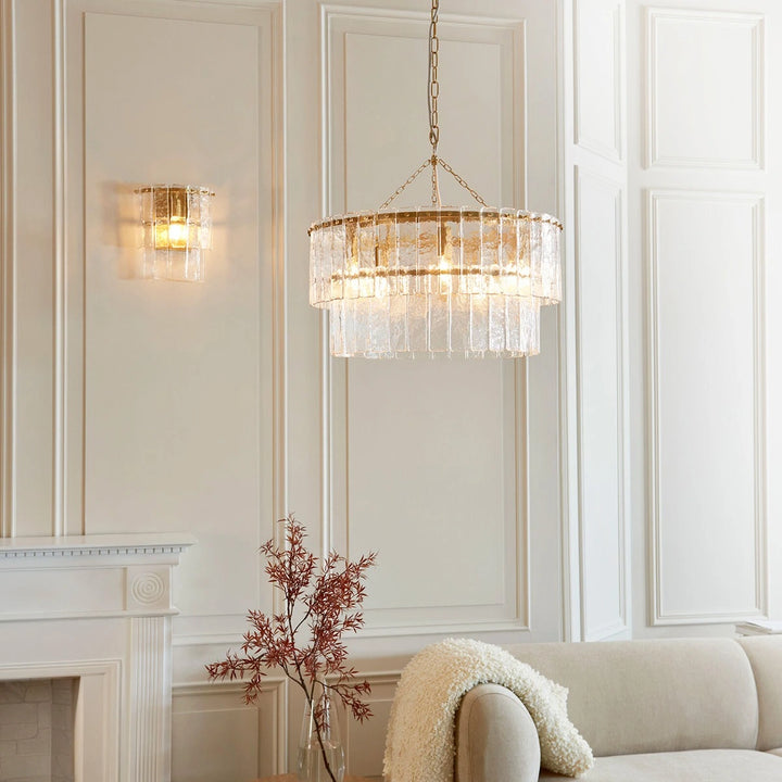 Karine Wall Light - Brushed Aged Brass