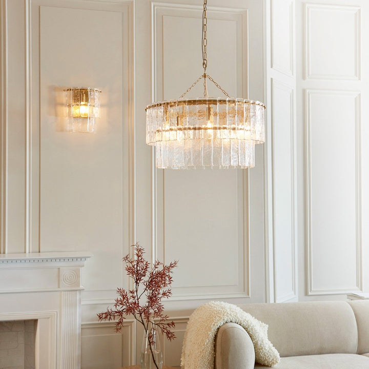 Karine Wall Light - Brushed Aged Brass