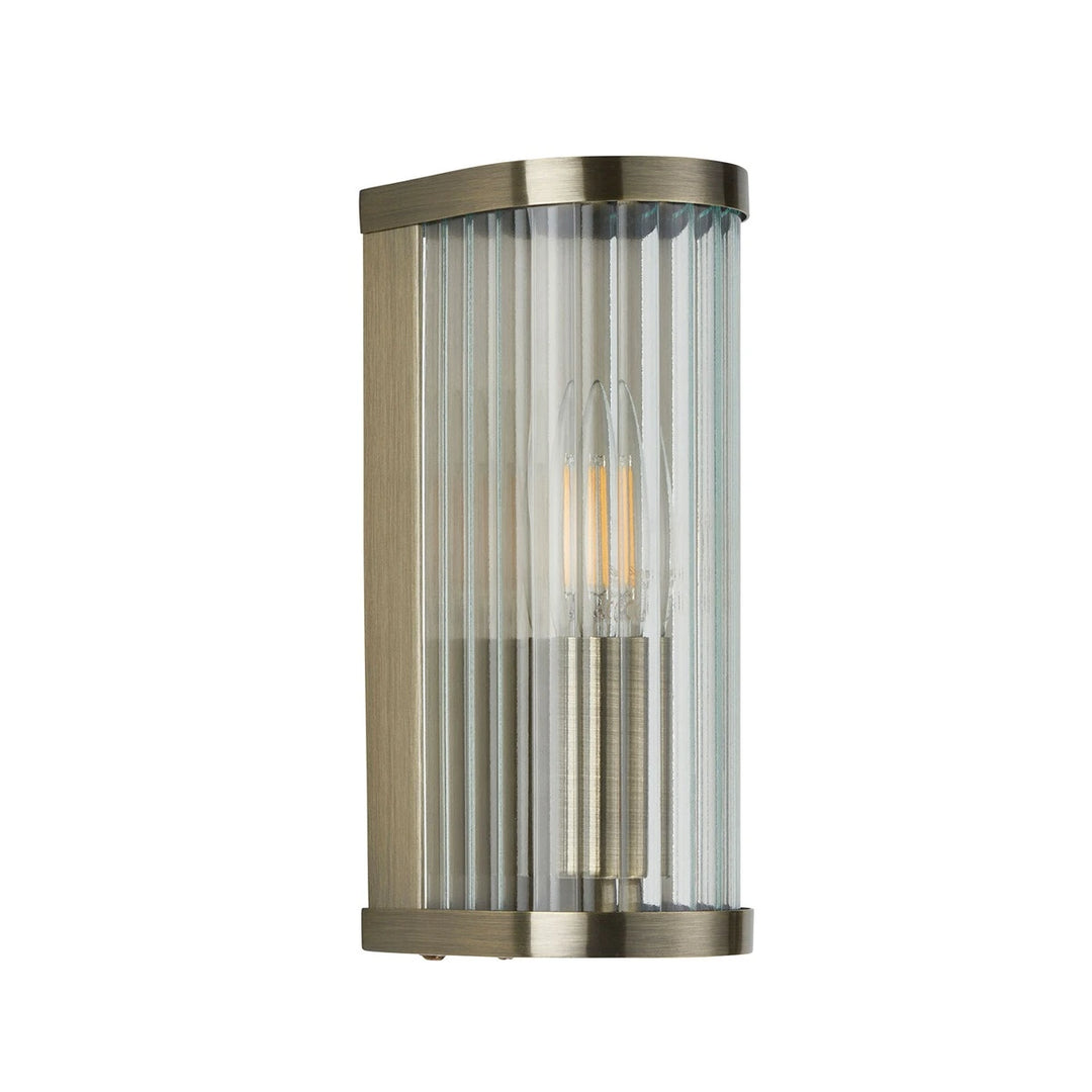 Ridgeton 1 Wall Light - Antique Brass