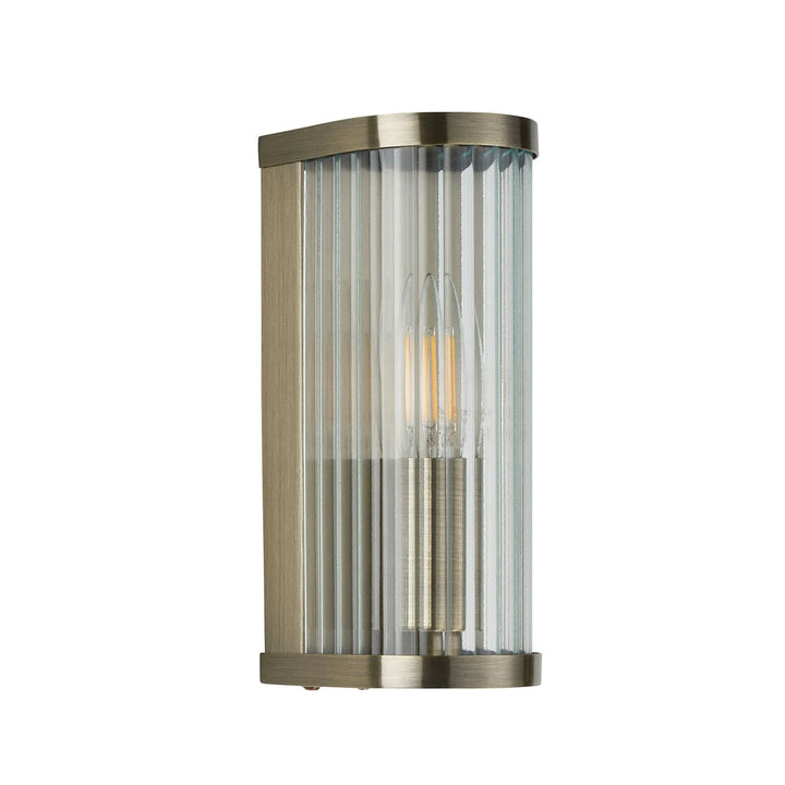 Ridgeton 1 Wall Light - Antique Brass