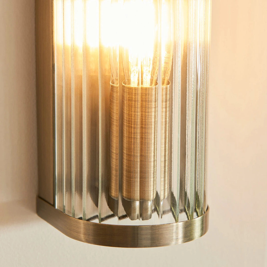 Ridgeton 1 Wall Light - Antique Brass