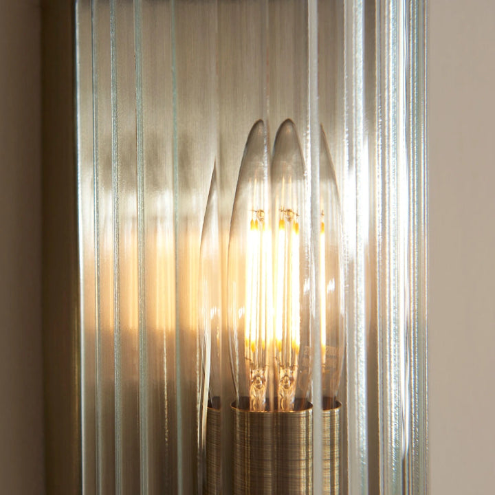 Ridgeton 1 Wall Light - Antique Brass