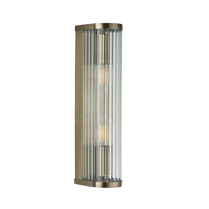 Ridgeton 2 Wall Light - Antique Brass