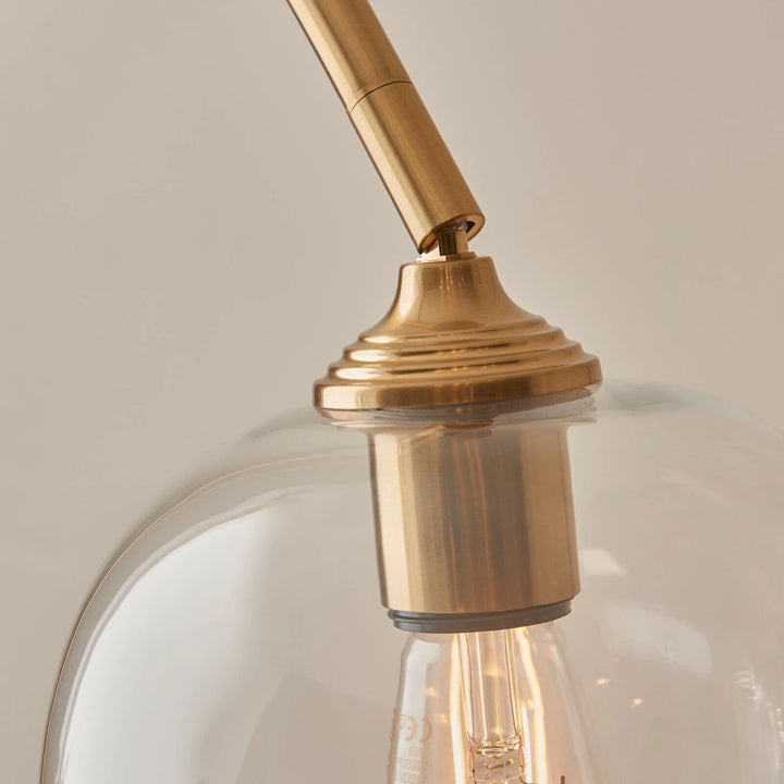 Ashcroft Floor Lamp - Brushed Aged Brass