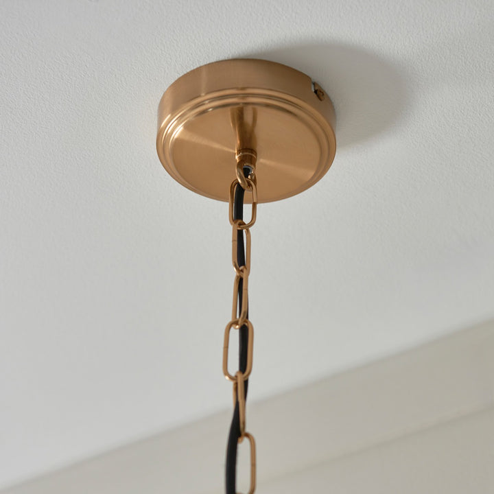 Ashcroft 1 Pendant Light - Brushed Aged Brass
