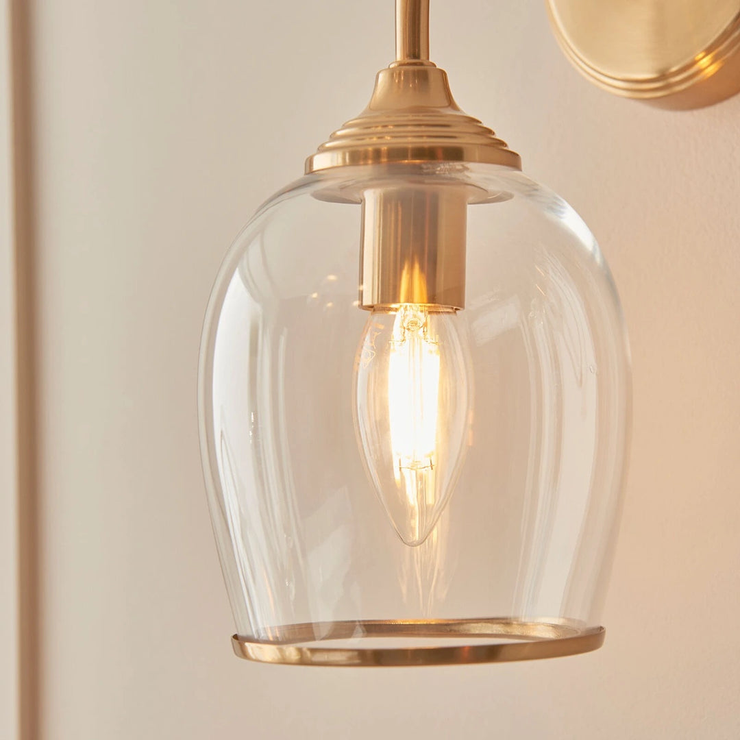 Ashcroft Wall Light - Brushed Aged Brass