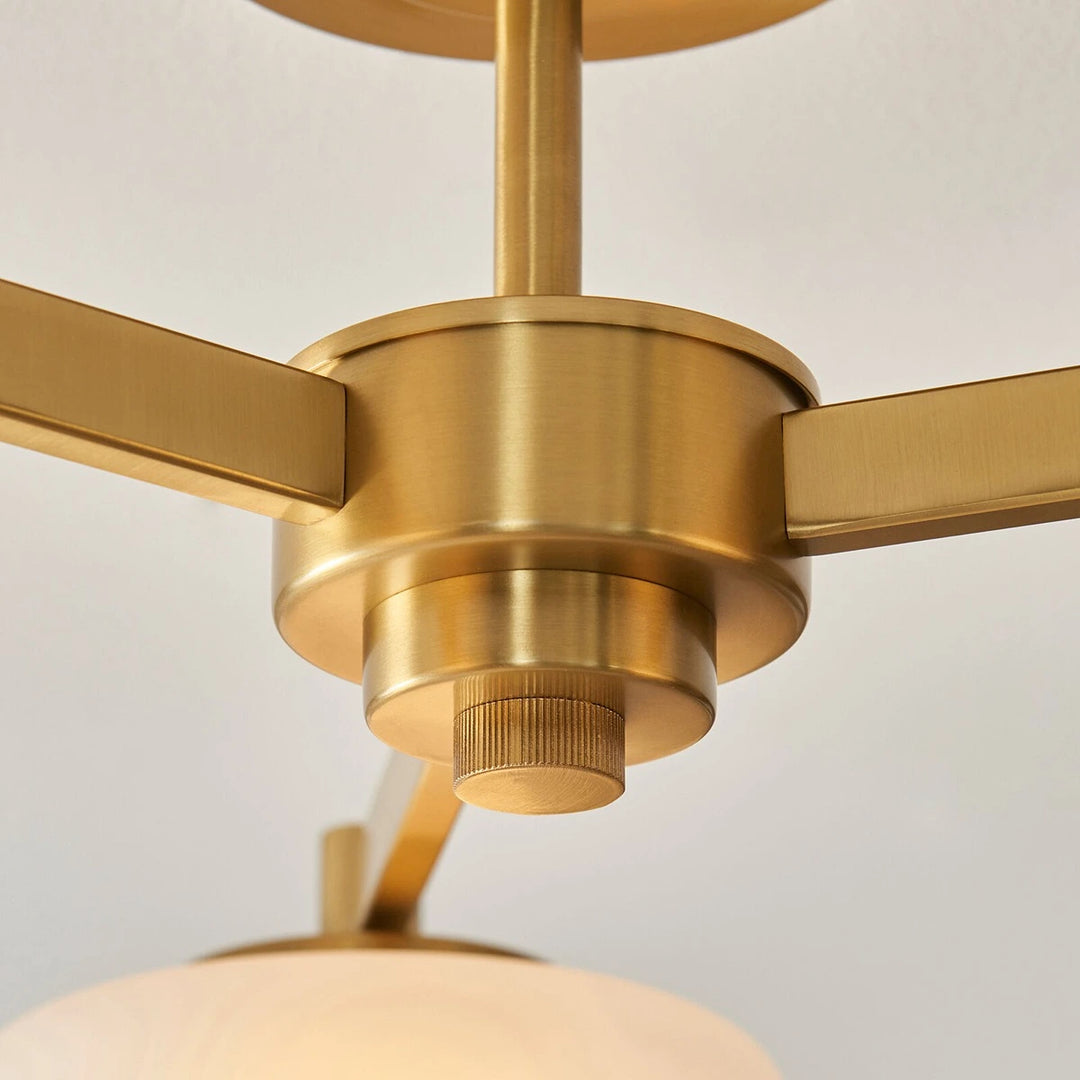 Boss Ceiling Light - Brushed Aged Brass