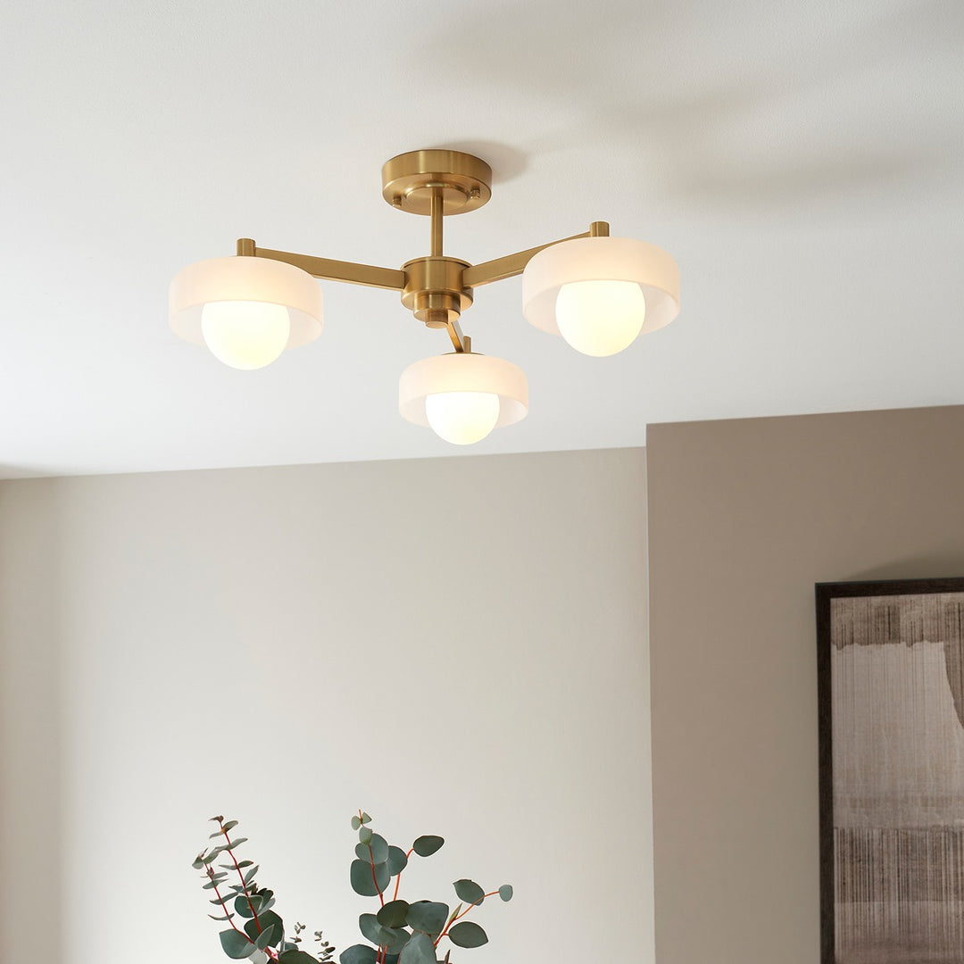Boss CeilingLight - Brushed Aged Brass