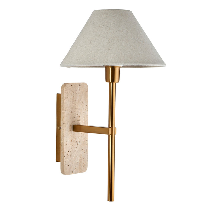 Faro Wall Light - Natural Travertine