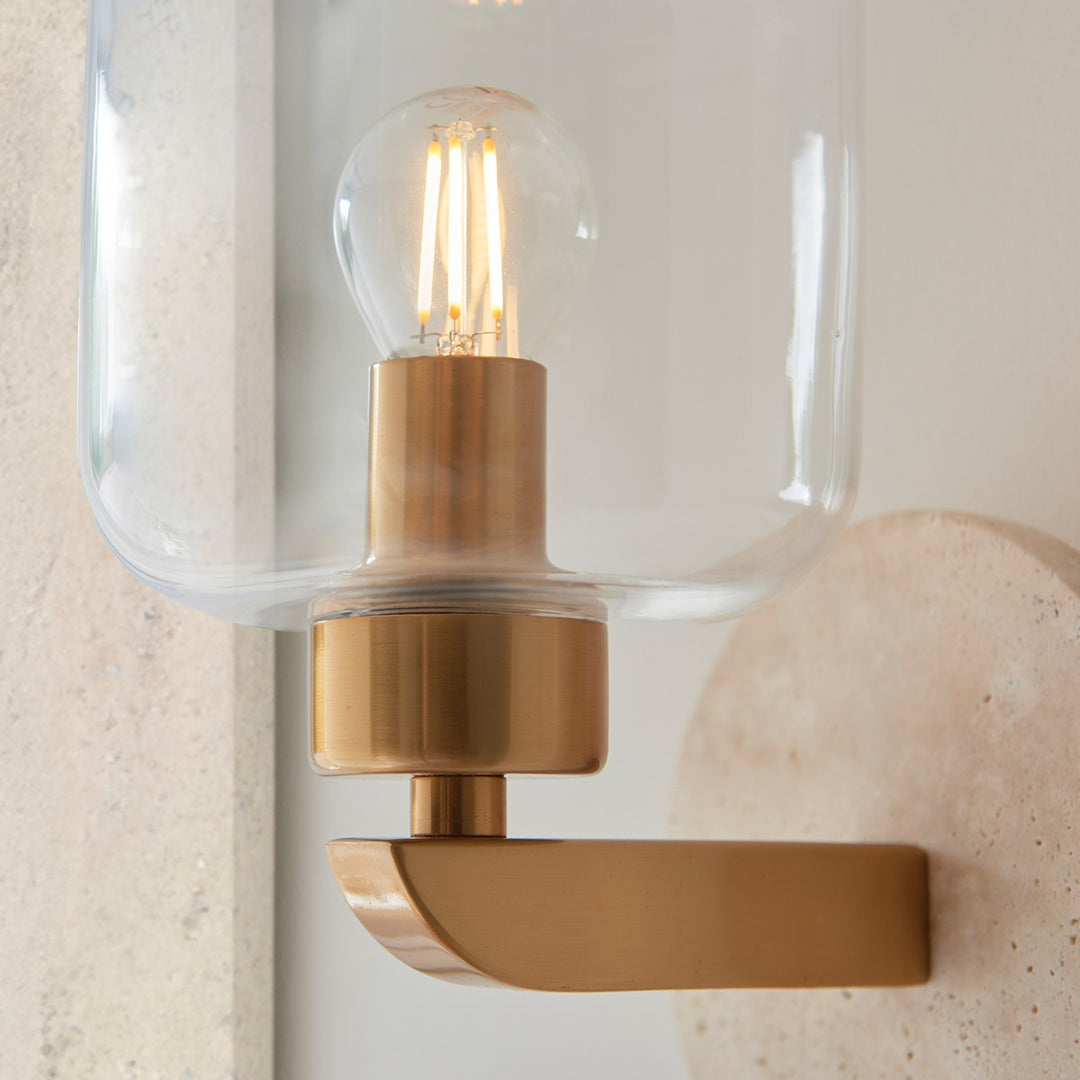 Travi Wall Light - Natural Travertine