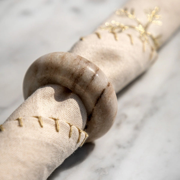 Nori Set of 4 Marble Napkin Rings