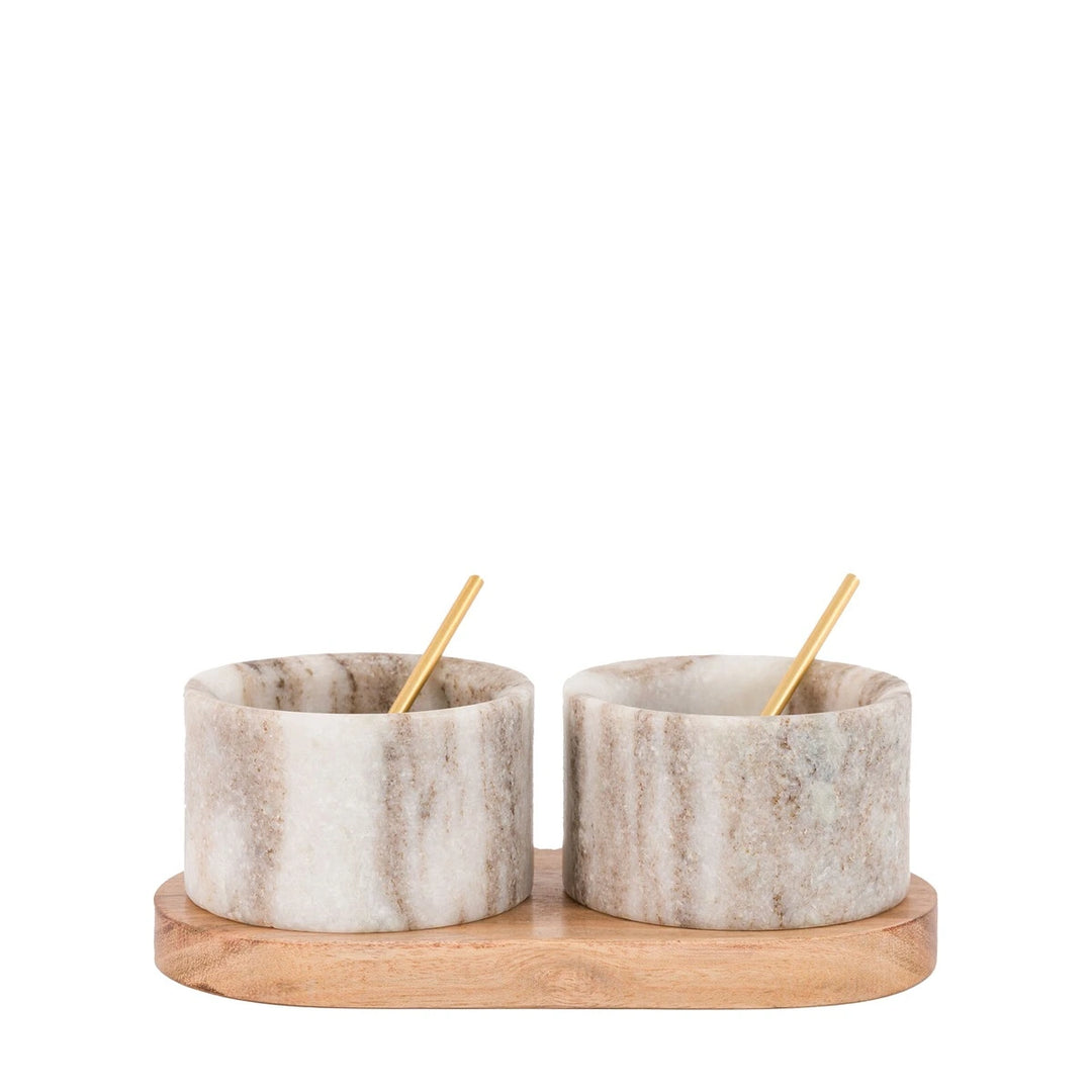 Nori Marble Spoon and Pinch Pot