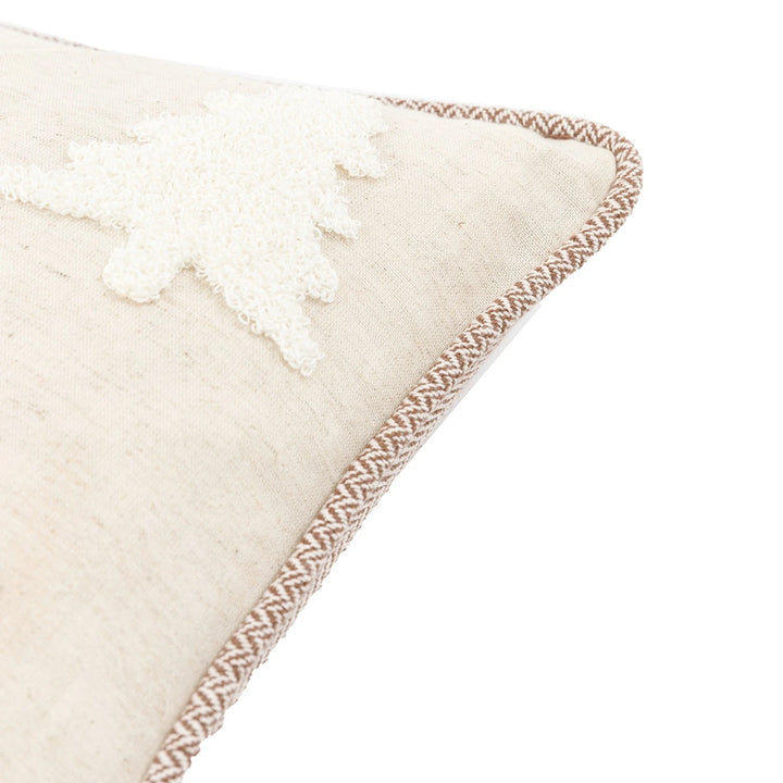 Woodland Embroidered Tree Cushion 45x45cm
