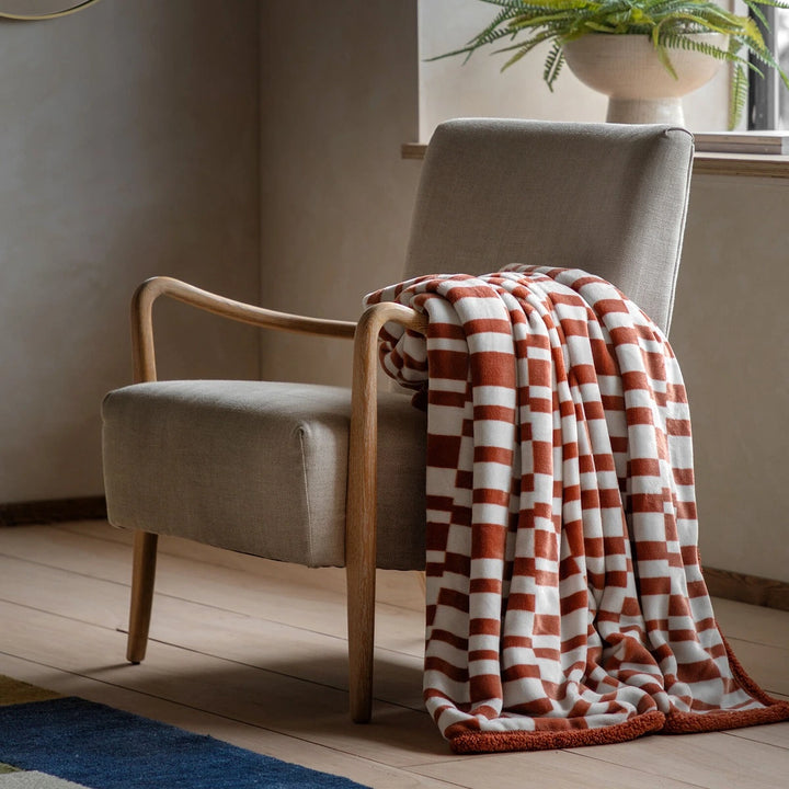 Lohko Sherpa Throw - Nutmeg