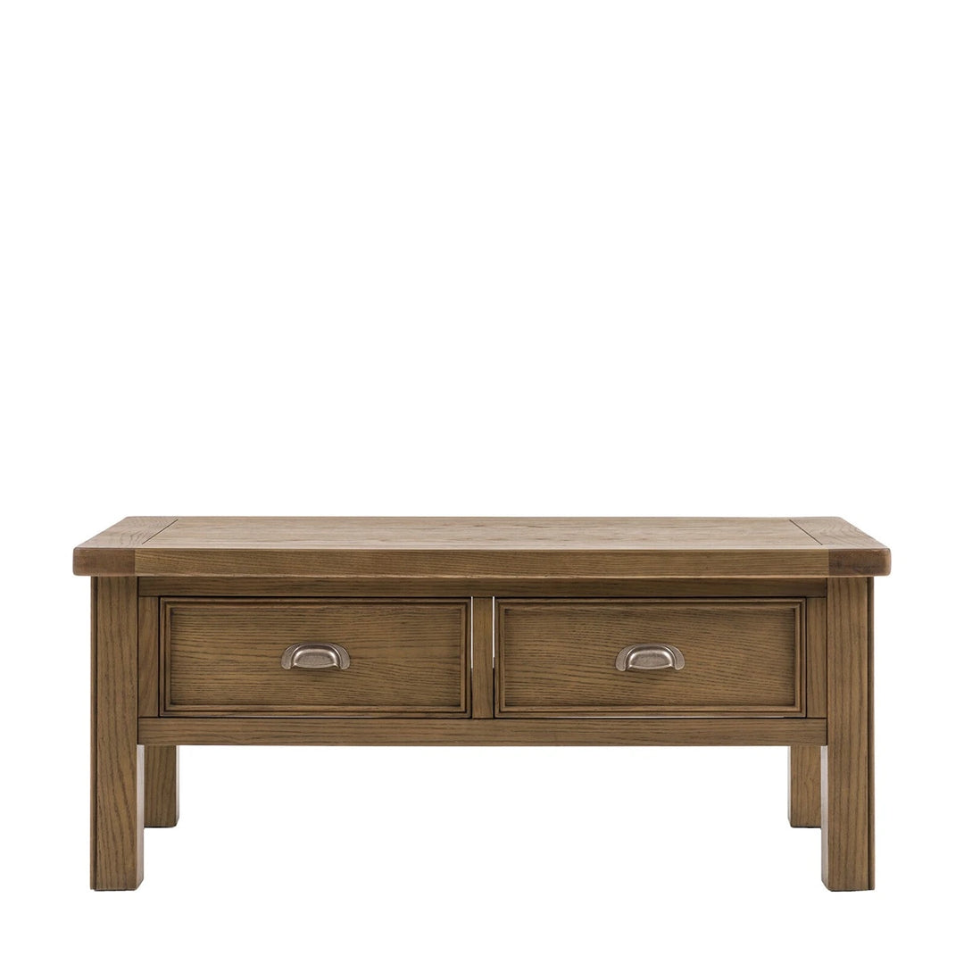 Hardwick 2 Drawer Coffee Table - Natural