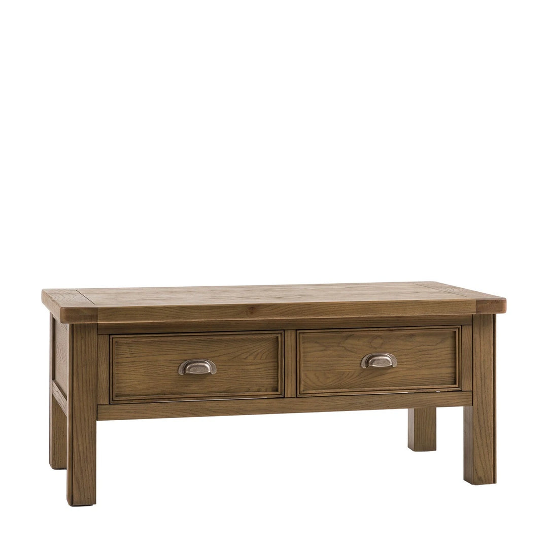 Hardwick 2 Drawer Coffee Table - Natural