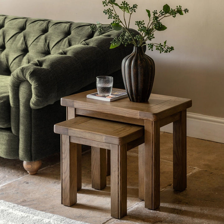Hardwick Set of 2 Nest Tables - Natural