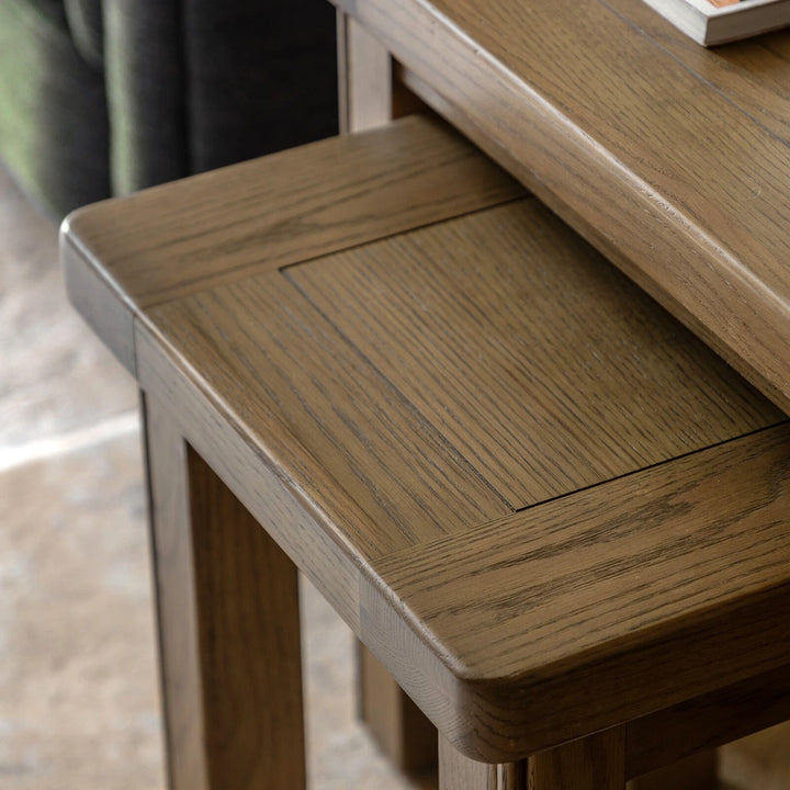 Hardwick Set of 2 Nest Tables - Natural