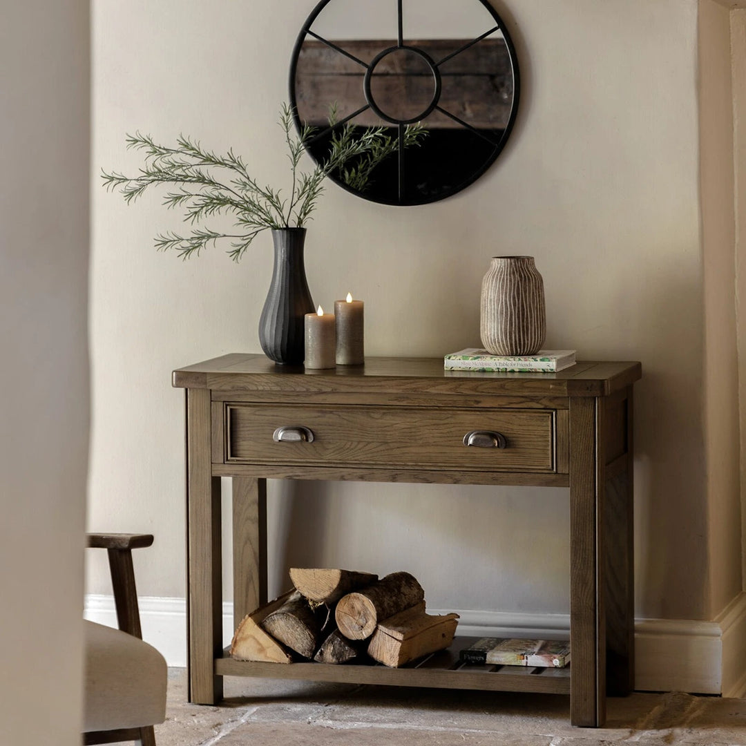Hardwick 1 Drawer Console Table - Natural
