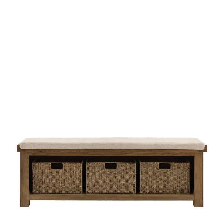 Hardwick Hall Bench - Natural
