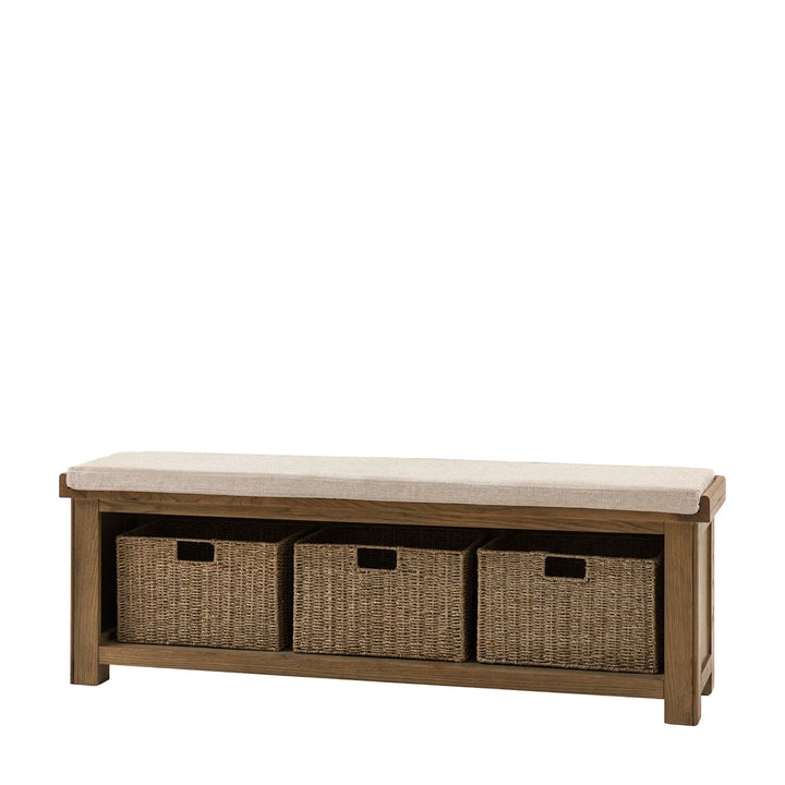 Hardwick Hall Bench - Natural