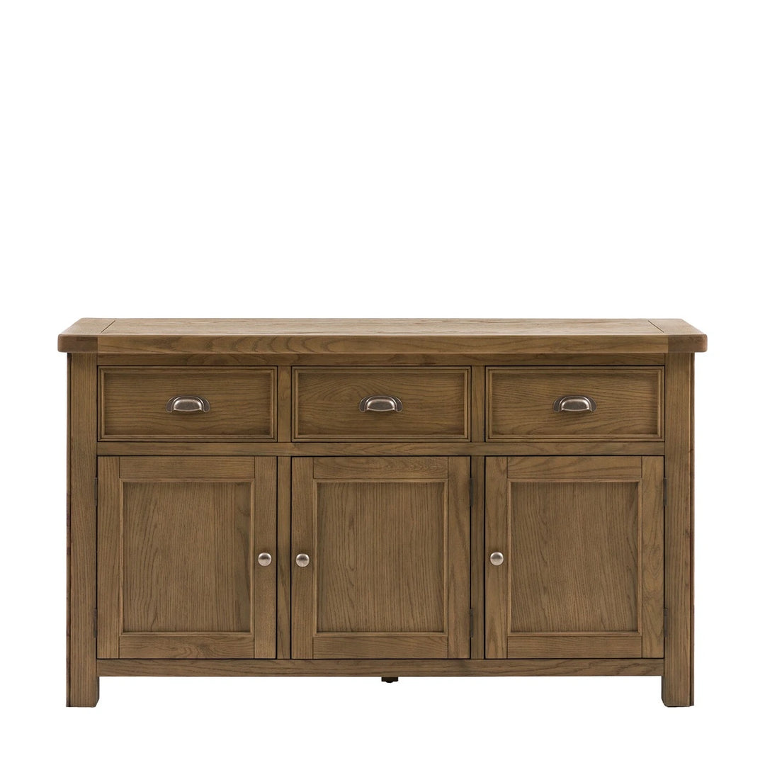 Hardwick 3 Door 3 Drawer Sideboard - Natural