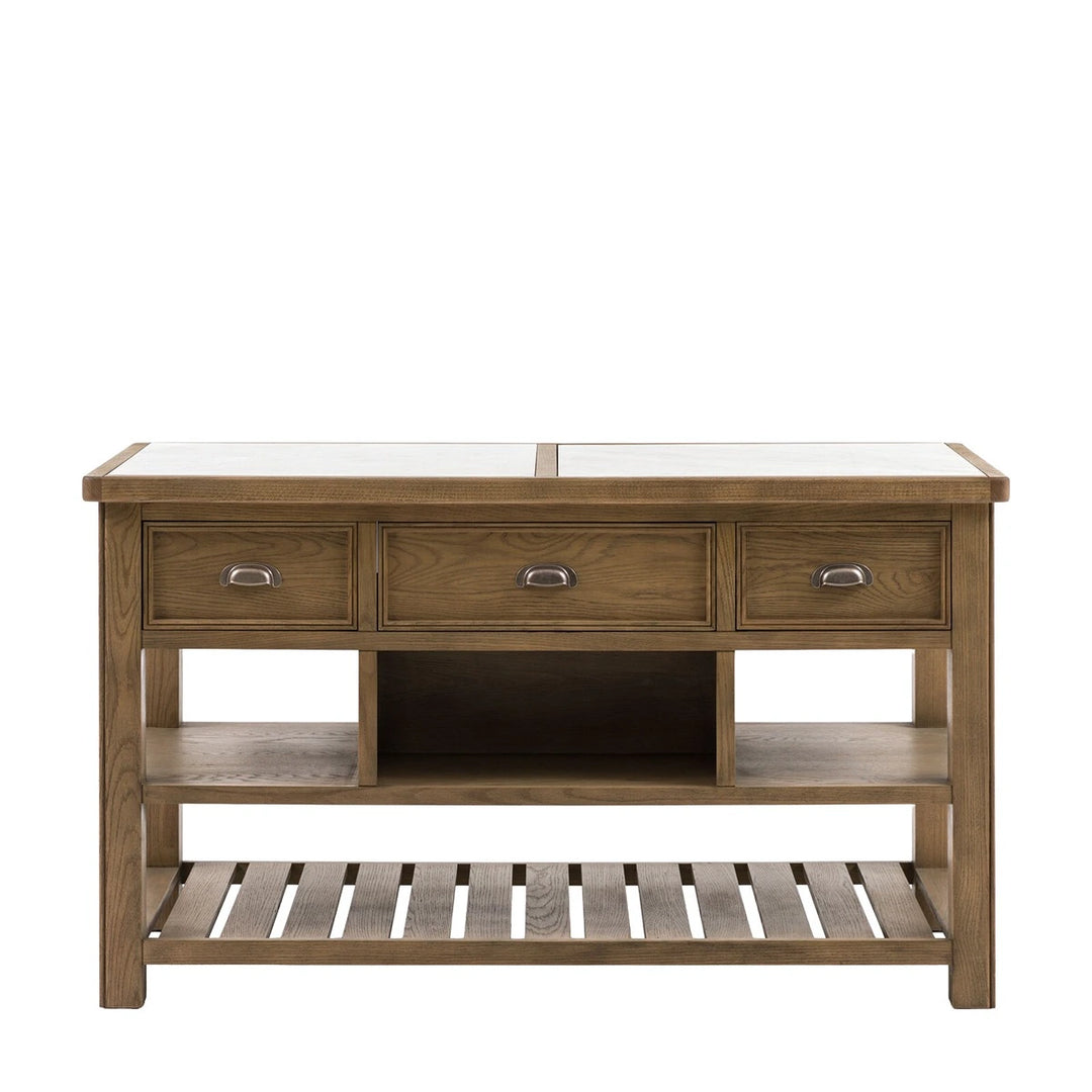 Hardwick Kitchen Island - Natural