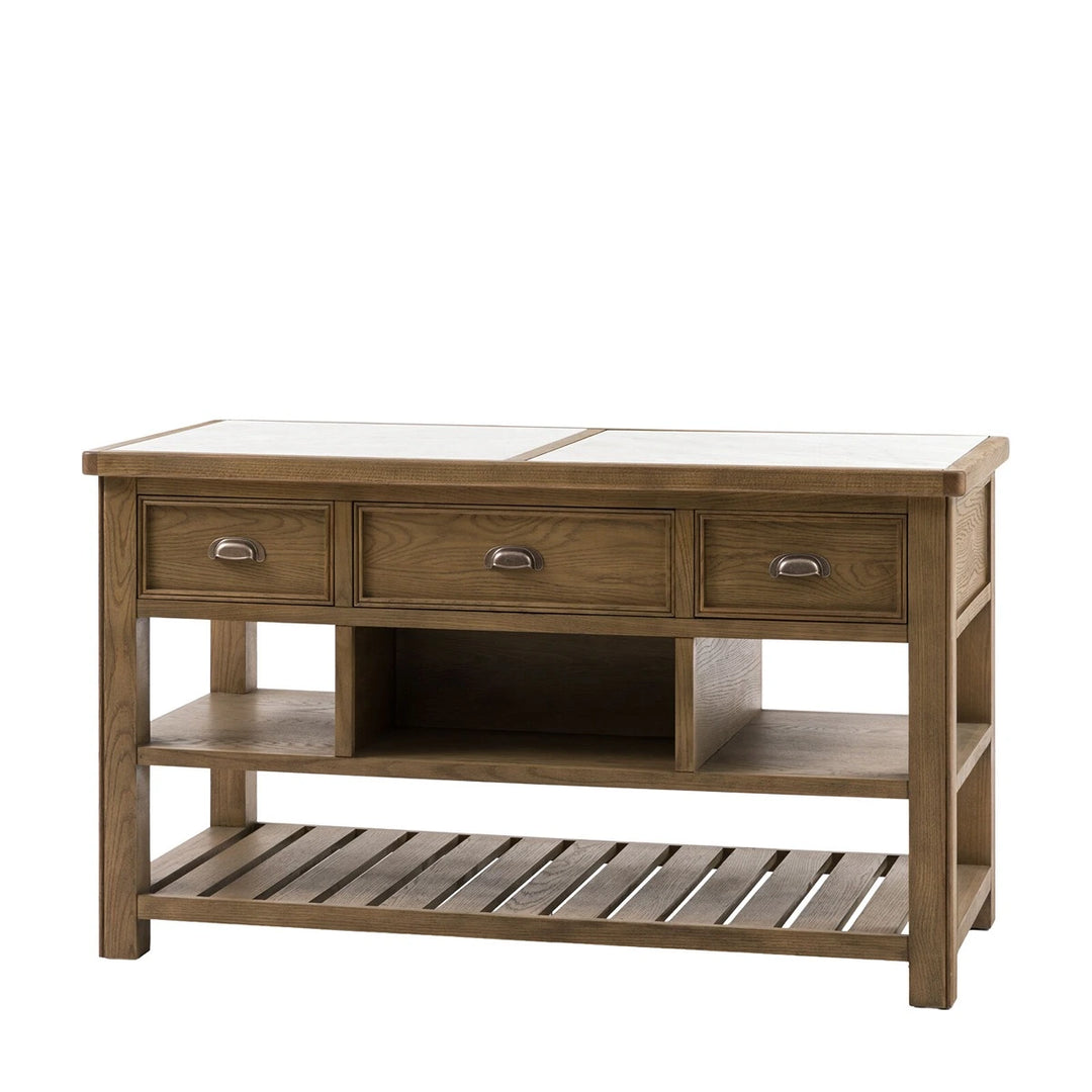 Hardwick Kitchen Island - Natural