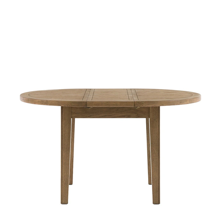 Hardwick Round Extendable Dining Table - Natural