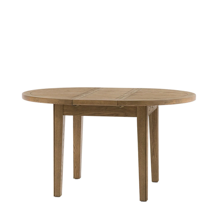Hardwick Round Extendable Dining Table - Natural