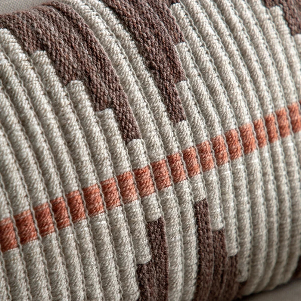 Bodil Woven Cushion - Brown