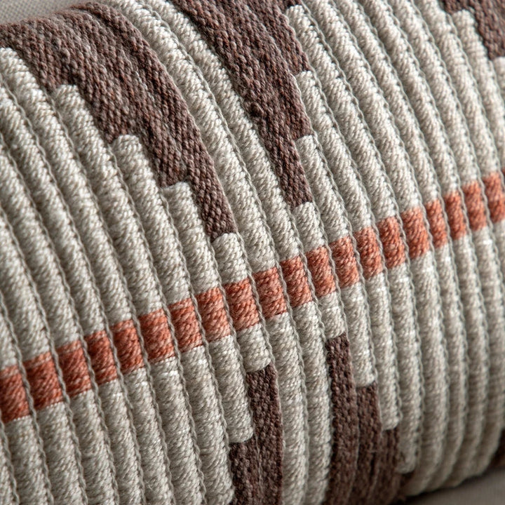 Bodil Woven Cushion - Brown