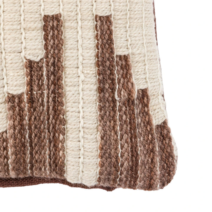 Bodil Woven Cushion - Brown