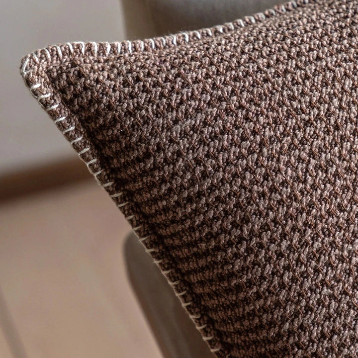 Aria Textured Cushion - Brown