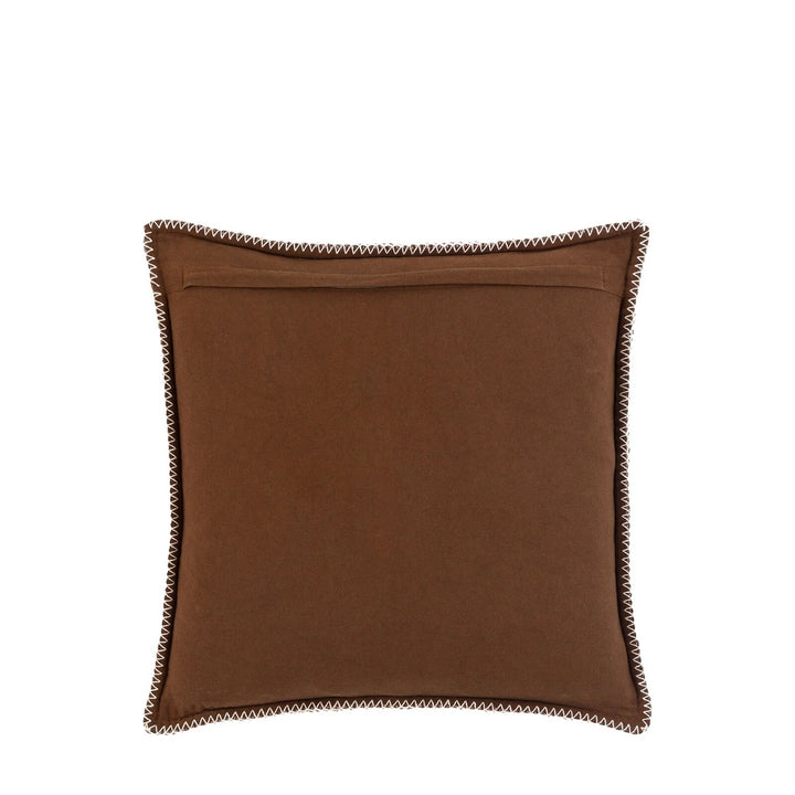 Aria Textured Cushion - Brown